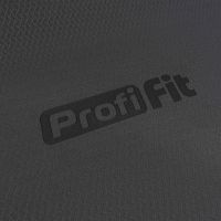 Коврик для йоги и фитнеса ПРОФ (угольно-черный) 5 мм PROFI-FIT