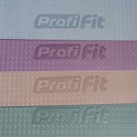 Коврик для йоги и фитнеса БАЗА (зелёный-оливковый) 5 мм PROFI-FIT