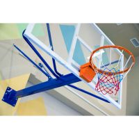 Ферма для баскетбольного щита игрового на растяжках вынос 1200 мм ZAVODSPORTA