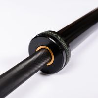 Гриф для штанги олимпийский 2200 мм (черный, до 500 кг, замки-пружины) D50 мм PROFI-FIT