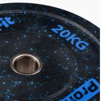 Диск для штанги HI-TEMP с цветными вкраплениями D51 мм PROFI-FIT 20 кг