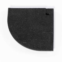 Бордюр резиновый угловой (Sport Рlit Premium) 200x200x20 мм PROFI-FIT