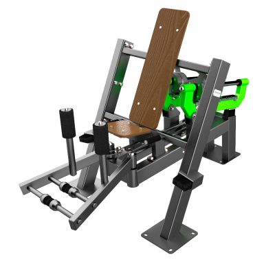 Force-2822 Уличный тренажер Разведение ног с переменной нагрузкой ZAVODSPORTA