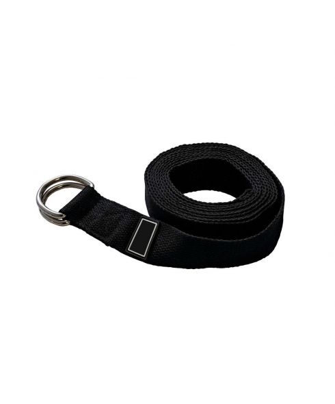 Ремешок для йоги (черный) PROFI-FIT