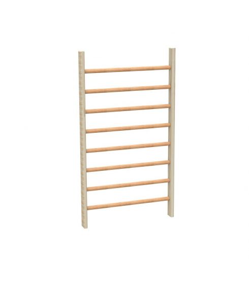 Стенка шведская, гимнастическая (в разобранном виде) массив 90 мм, 2,6х1 м ZAVODSPORTA