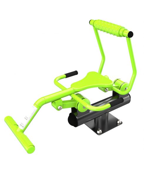 S-1017 Уличный тренажер Разгибание спины сидя ZAVODSPORTA