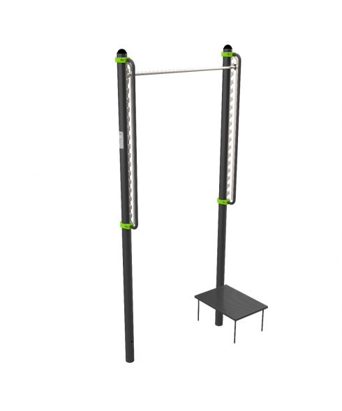 W351 GTO Турник-перекладина с регулируемой высотой (подходит ОВЗ) ZAVODSPORTA